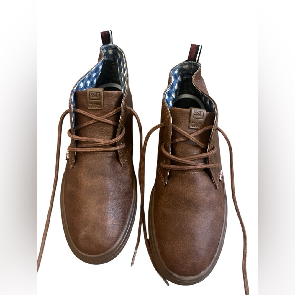Ben Sherman Brown Leather Chukka Boots